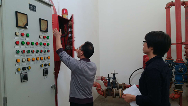 海沧储备粮公司认真开展企业安保工作大检查